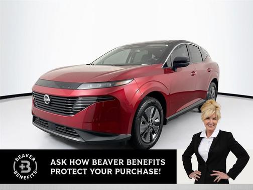 Scarlet Ember Tintcoat/Super Black 2025 Nissan Murano SL