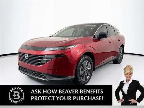 Scarlet Ember Tintcoat/Super Black 2025 Nissan Murano SL