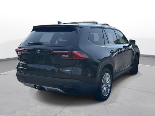 Midnight Black Metallic 2024 Toyota Grand Highlander Platinum