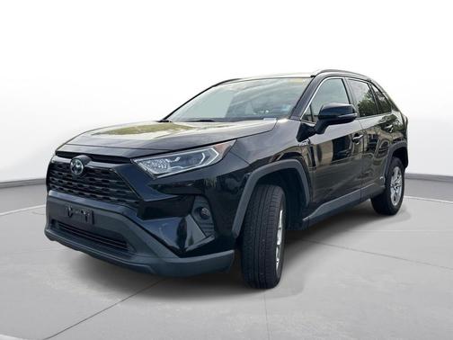 Midnight Black Metallic 2021 Toyota RAV4 Hybrid XLE