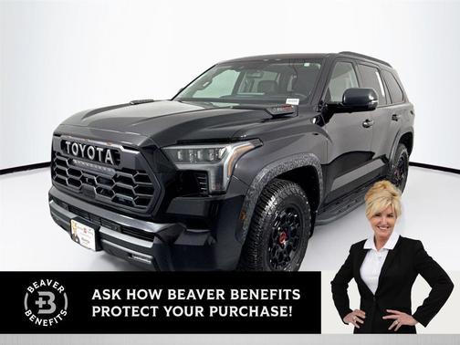 Midnight Black Metallic 2023 Toyota Sequoia TRD Pro