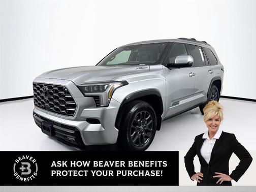 Celestial Silver Metallic 2025 Toyota Sequoia Platinum
