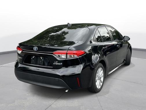 Midnight Black Metallic 2024 Toyota Corolla Hybrid LE