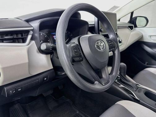 Midnight Black Metallic 2024 Toyota Corolla Hybrid LE