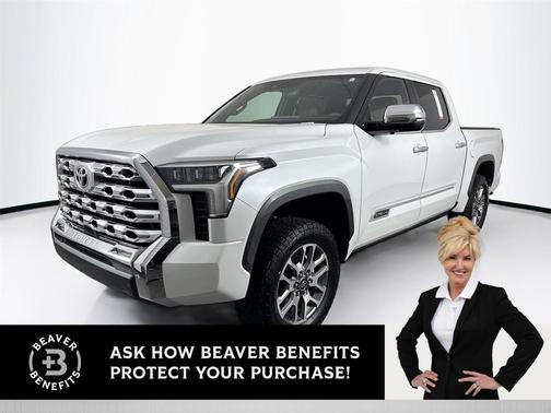 Wind Chill Pearl 2025 Toyota Tundra 1794 Edition
