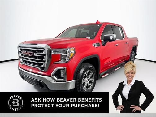 Cardinal Red 2021 GMC Sierra 1500 SLT