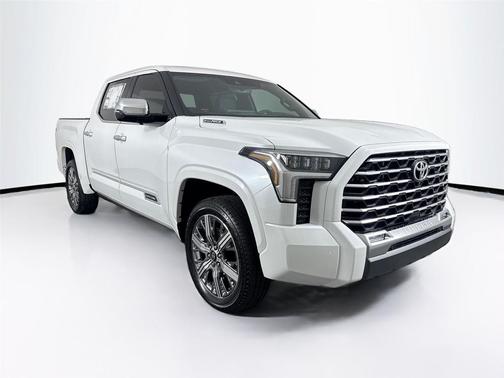 Wind Chill Pearl 2026 Toyota Tundra Hybrid Capstone