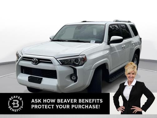 Super White 2021 Toyota 4Runner SR5