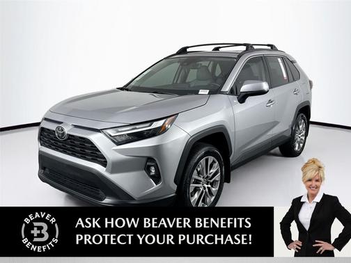 Silver Sky Metallic 2024 Toyota RAV4 XLE Premium