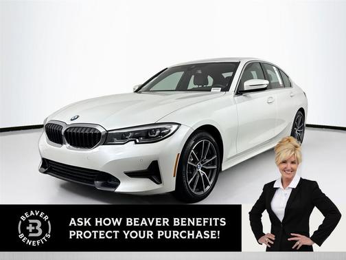 Mineral White Metallic 2020 BMW 330 330i