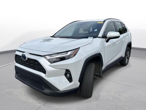 Wind Chill Pearl 2024 Toyota RAV4 Hybrid XLE Premium