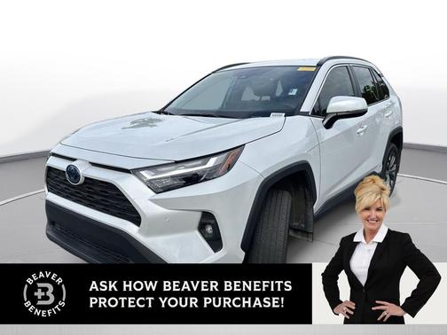 Wind Chill Pearl 2024 Toyota RAV4 Hybrid XLE Premium