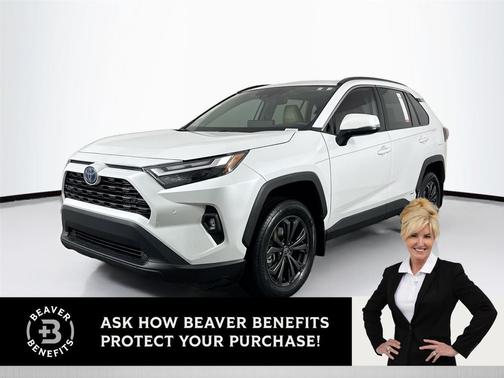 Wind Chill Pearl 2024 Toyota RAV4 Hybrid XLE Premium