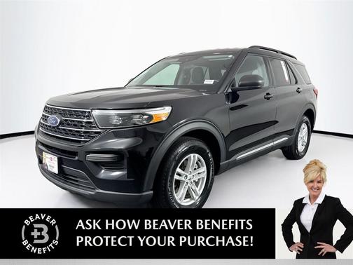 Agate Black 2023 Ford Explorer XLT