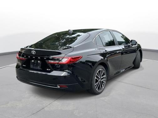 Midnight Black Metallic 2025 Toyota Camry XLE