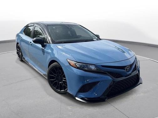 Cavalry Blue/Midnight Black Metallic 2022 Toyota Camry TRD