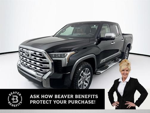 Midnight Black Metallic 2023 Toyota Tundra 1794 Edition