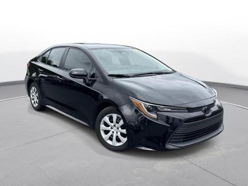 Midnight Black Metallic 2024 Toyota Corolla LE