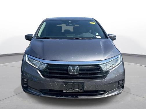 Modern Steel Metallic 2024 Honda Odyssey Elite