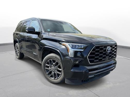 Midnight Black Metallic 2023 Toyota Sequoia Platinum