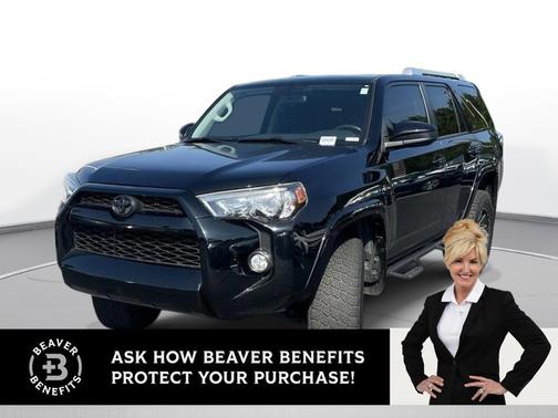 Midnight Black Metallic 2017 Toyota 4Runner SR5