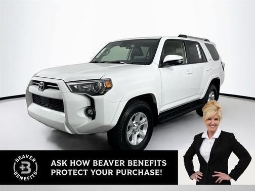White 2022 Toyota 4Runner SR5 Premium