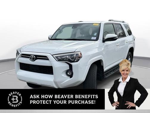 White 2022 Toyota 4Runner SR5 Premium