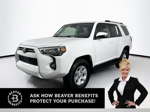 White 2022 Toyota 4Runner SR5 Premium