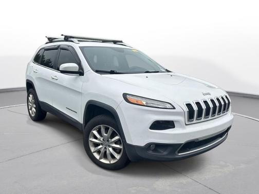 Bright White Clearcoat 2016 Jeep Cherokee Limited