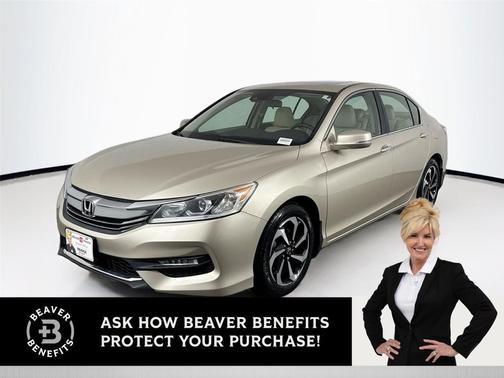 Champagne Frost Pearl 2017 Honda Accord EX w/Honda Sensing