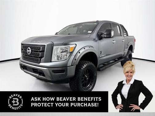 Gun Metallic 2021 Nissan Titan SV