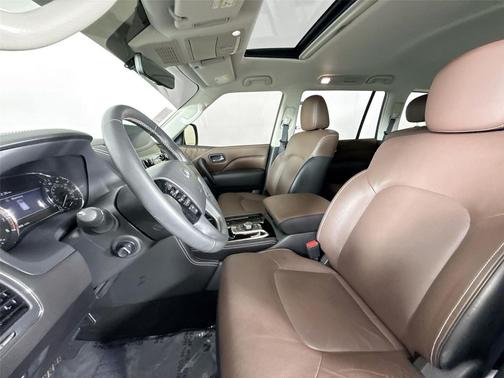 Moonstone White 2023 INFINITI QX80 PREMIUM SELECT AWD