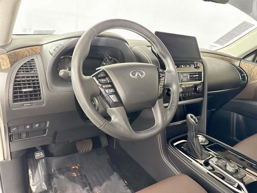 Moonstone White 2023 INFINITI QX80 PREMIUM SELECT AWD