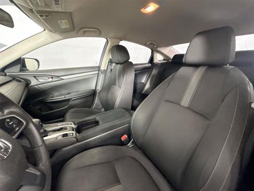 Aegean Blue Metallic 2017 Honda Civic LX
