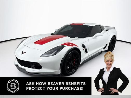Arctic White 2018 Chevrolet Corvette Grand Sport