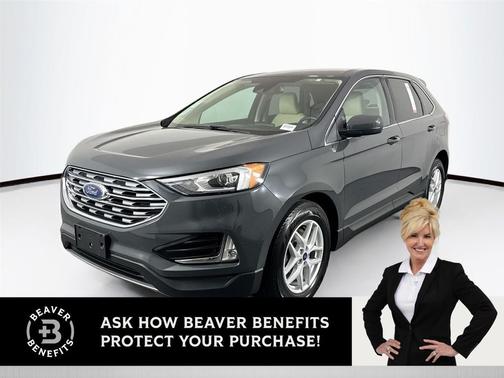 Carbonized Gray Metallic 2021 Ford Edge SEL