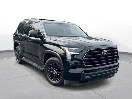Midnight Black Metallic 2024 Toyota Sequoia SR5