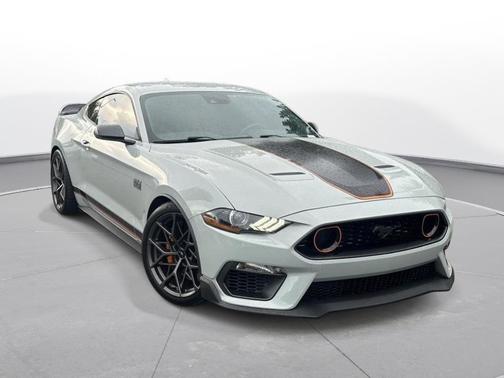 Fighter Jet Gray 2021 Ford Mustang Mach 1 Fastback