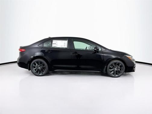 Midnight Black Metallic 2026 Toyota Corolla SE