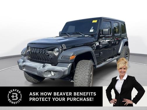 Black Clearcoat 2020 Jeep Wrangler Unlimited Sport Altitude