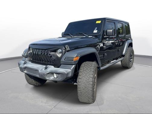 Black Clearcoat 2020 Jeep Wrangler Unlimited Sport Altitude