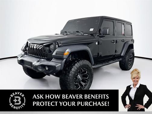Black Clearcoat 2020 Jeep Wrangler Unlimited Sport Altitude