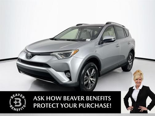 Silver Sky Metallic 2018 Toyota RAV4 XLE