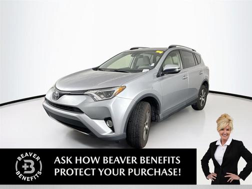 Silver Sky Metallic 2018 Toyota RAV4 XLE