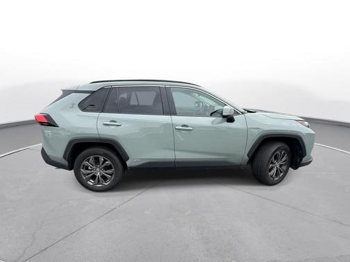Lunar Rock 2022 Toyota RAV4 Hybrid XLE Premium