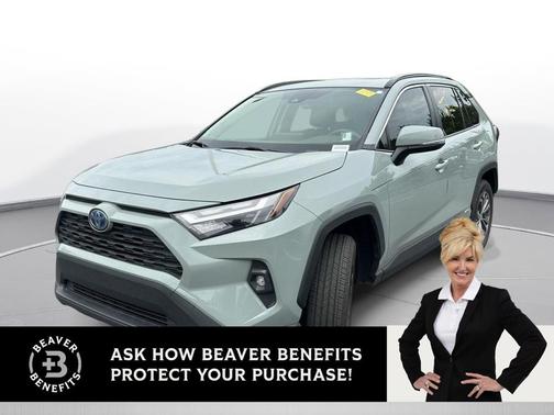 Lunar Rock 2022 Toyota RAV4 Hybrid XLE Premium