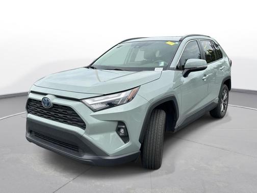 Lunar Rock 2022 Toyota RAV4 Hybrid XLE Premium