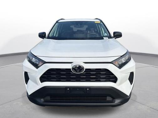 Super White 2019 Toyota RAV4 LE
