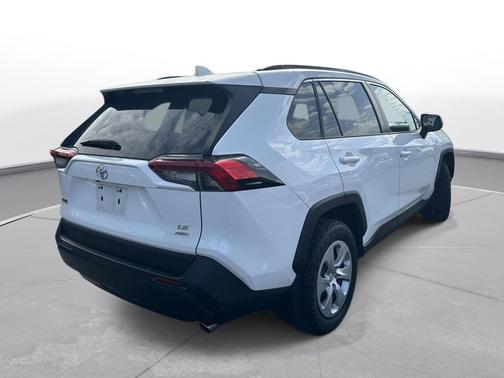 Super White 2019 Toyota RAV4 LE
