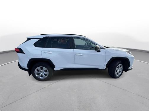 Super White 2019 Toyota RAV4 LE